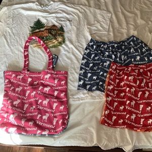 Men’s Vermont boxers and T shirt gift bag